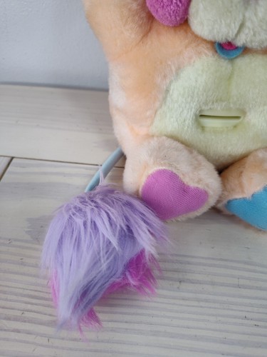 VTG Popples Penny Popple Plush Coin Bank Toy 80s Retro Mint Condition - Picture 4 of 8