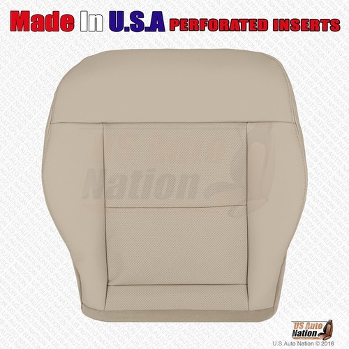 2012 2013 2014 For Mercedes Benz E300 E350 Driver Bottom & Top Leather Cover Tan - Picture 5 of 6