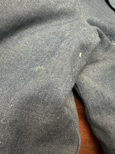 VTG Big Ben Wrangler Denim Chore Coat mens size 42 USA Yellowstone - Picture 14 of 17