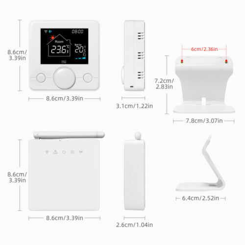 Tuya WiFi Smart Wireless Thermostat RF 433MHZ Receiver for Boiler Heating Alexa - Picture 14 of 17