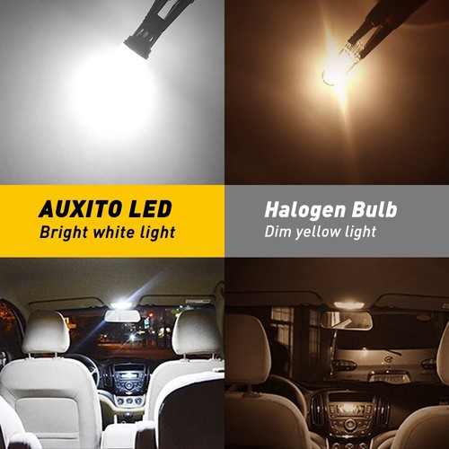 2X Super White T10 194 168 W5W 2825 LED License Plate Interior Light Bulb 6000K - Picture 6 of 10
