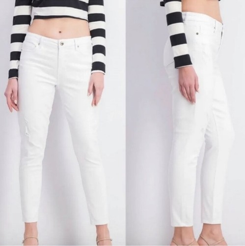 Pistola Jennifer Oslo weiße Skinny-Jeans hoher Bund P6822FTN-SLO Größe 30 - Bild 2 von 13