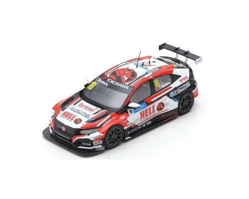 SPARK S8957 HONDA Civic Type R TCR N°18 KCMG Vainqueur Race 3 WTCR 2019 1/43 - Picture 2 of 4