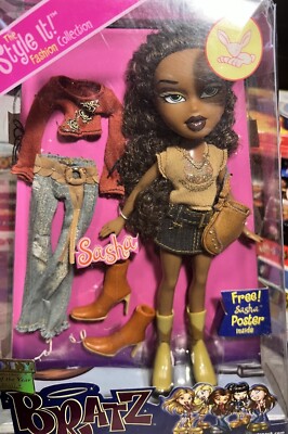 Bratz The Style It! Fashion Collection Sasha Doll TOTY 2003