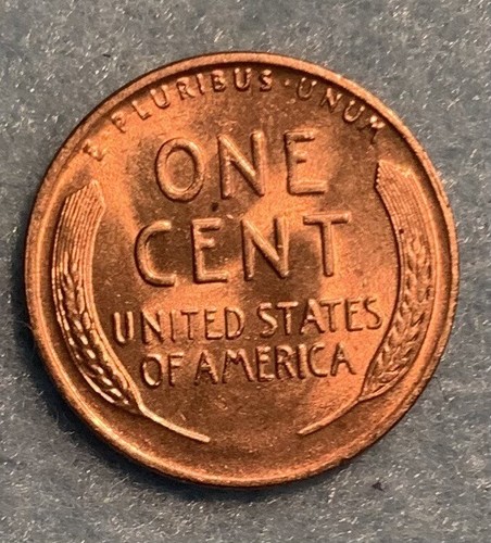 Wheat Penny 1936-D GEM RED BU LOT X-143 LINCOLN CENT UNC GEM RED LUSTER - Picture 2 of 3