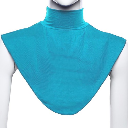 Women Fake Collar Detachable Cotton Turtleneck Neck Dickey Half Top Mock Blouse❥ - Picture 22 of 33