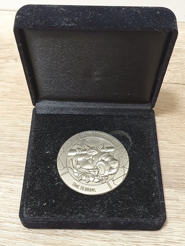 DOTA 2 ESL Tournoi Major Pièce Épingle Bouton Noir Médaille Arène Mint Sélection - Afbeelding 3 van 8