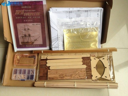 HMS Surprise Scale 1:75 925mm 36.4'' Wooden Model Ship Kit Model Sailboat DIY - 第 10/13 張圖片