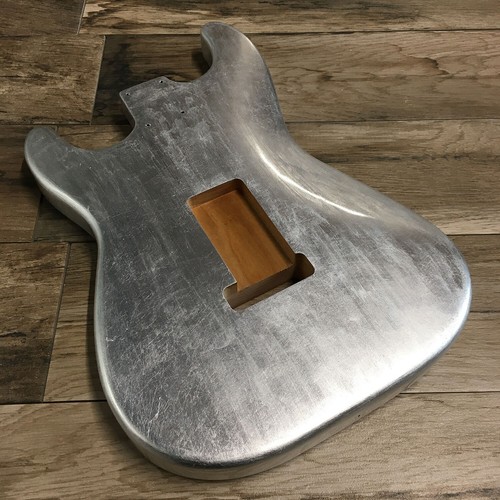 FRANCHIN Mercury guitar body Glossy METALLIC LEAF Alder S-type *MADE TO ORDER - Imagen 17 de 23