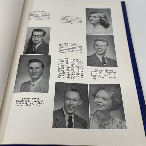 The Gusher 1955 Jahrbuch Bolivar NY High School Junior Senior Fotos Unterschriften - Bild 6 von 9
