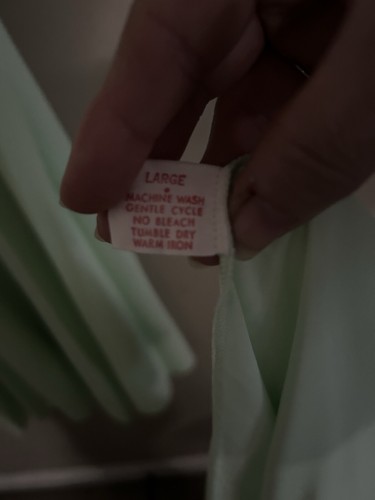 Vintage LORRAINE Nylon Set Large Nightgown Boudoir Peignoir Gown Robe Romantic - Picture 5 of 7