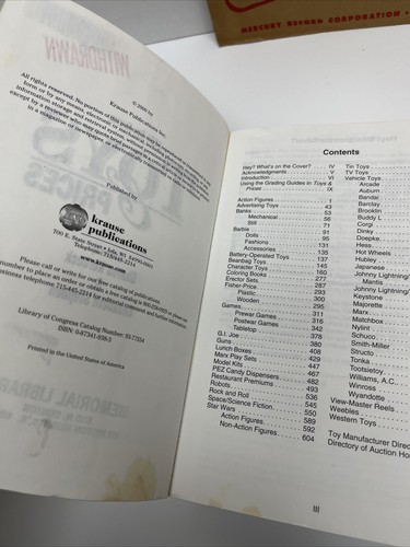 Toys and Prices, 2001 Paperback Sharon Korbeck - Imagen 5 de 11