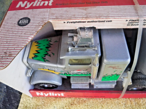 VINTAGE/NEU NYLINT TRANS TANKER BRIGGS & STRATTON HI HO SILBER STAHL SPIELZEUG LKW - Bild 4 von 24