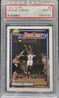 1992-93 Topps #3 Michael Jordan Highlight PSA 9 Graded Basketball Card 1993 MINT