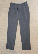 Under Armour UA Golf Pants Mens Size 32x30 Match Play Gray Stretch Performance