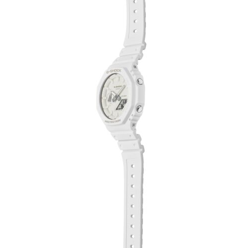 Casio G-SHOCK GA-2100-7A7 GA21007A7 ANA-DIGI White Quartz Mens Watch - Picture 7 of 9