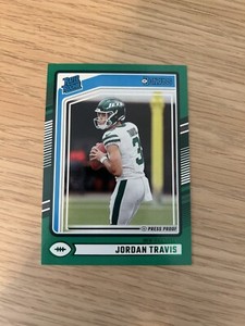 2024 Panini Donruss - Rated Rookie Jordan Travis #349 Green Press Proof (RC)