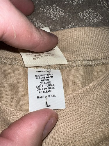 Vintage NOS "Mackinac Yacht Club" Long Sleeve Shirt Made In USA 1970s Rare - Afbeelding 4 van 9