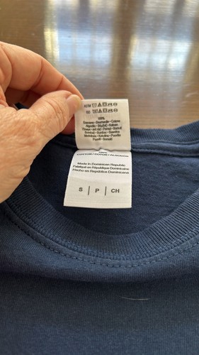 Camiseta Gilman Ultra Algodón S Azul Marino Con Planeador A Z Logotipo - Imagen 4 de 6
