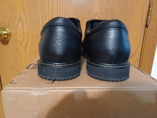 Dr Scholls Winder II Black Leather Loafer Mens Size 15 - Picture 2 of 4
