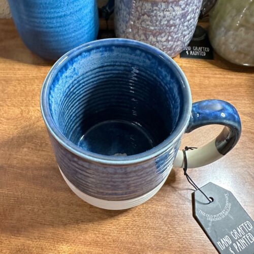 The Old Pottery Company Coffee Mug Tea Cup Handcrafted 14 Oz Choose Your Colors - Picture 26 of 26