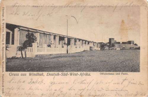 Winhuk Windhoek Deutsch Sud West Afrika Namibia Offiziershaus PC AA98846
