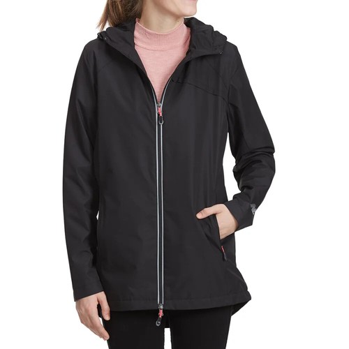 New Balance L Neu mit Etikett schwarz Dobby Anorak Windbreaker Regenjacke Mantel Damen - Bild 2 von 8