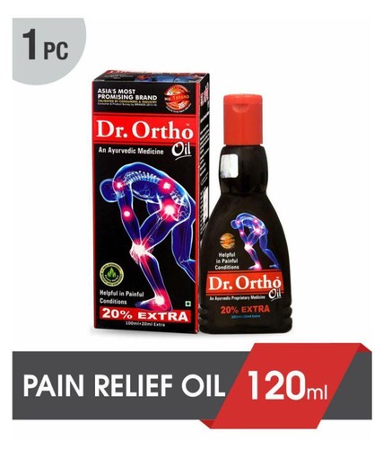 5 x Dr Ortho Ayurvedic Medicinal Oil 120ml For Joints Pain 100% original FS 5 x Dr Ortho Ayurvedic Medicinal Oil 120ml For Joints Pain 100% original FS