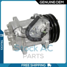 A/C Compressor OEM Sanden SD7H15 for Freightliner / Versatile QR