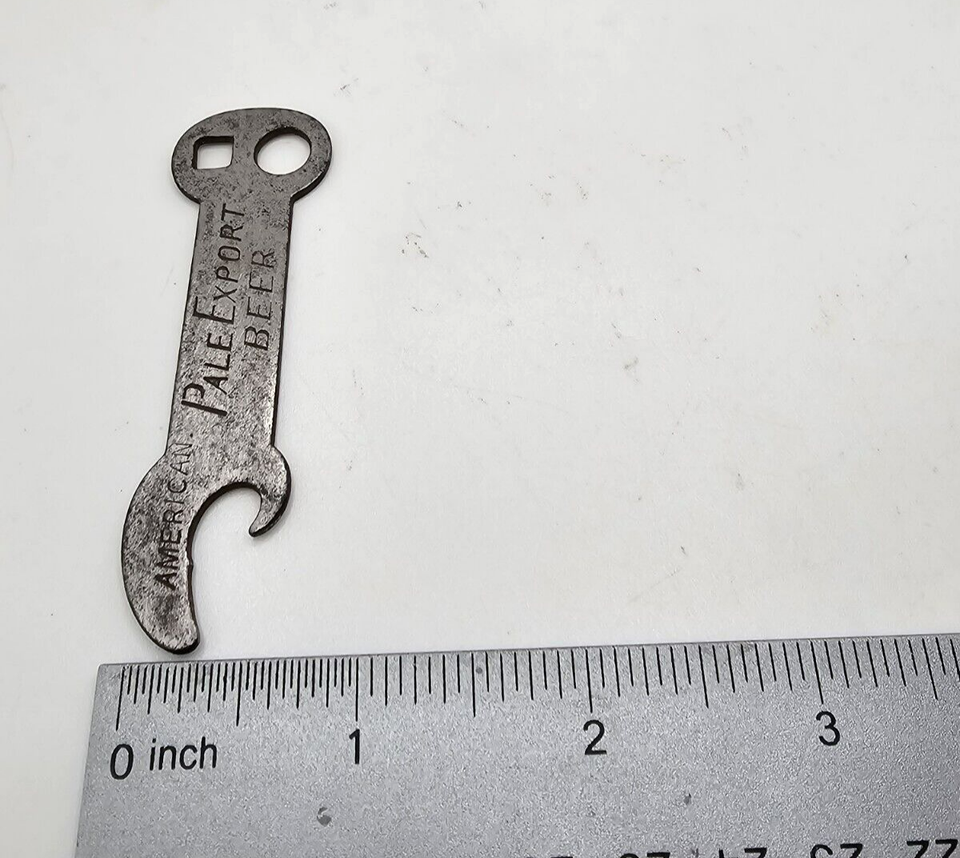 ANTIQUE BEER BOTTLE OPENER PALE EXPORT BEER INDEPENDENT BRG. CO OF