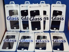 Lot of 9 9H Magic Glass Premium Tempered Glass 5G Screen Protector