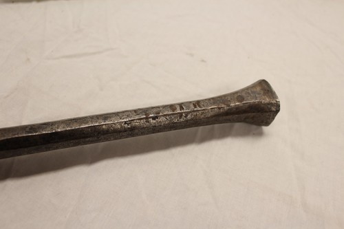 Antique Hand Forged Denglestock Farm Tool, Sharpening tool Barn Tools - Picture 5 of 6