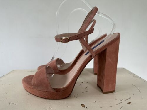 Stuart Weitzman Sunray Dersue (desert Rose Beige) Platforms Women's Size 11 M - Picture 2 of 9