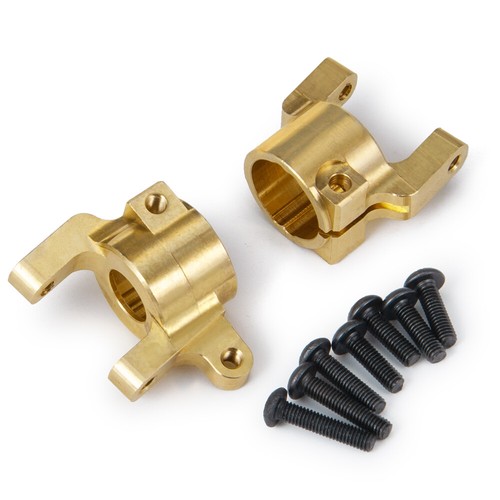 1 par de bujes en C delanteros de latón contrapeso para rastreador de radiocontrol Axial SCX10 II 90046 1:10 - Imagen 4 de 6