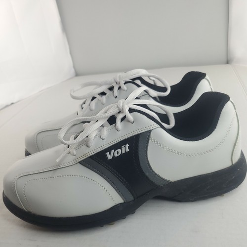 Volt Golf Men's Footwear / Shoes #F81005AV White/Black/Grey Size 8M unused - Picture 5 of 9