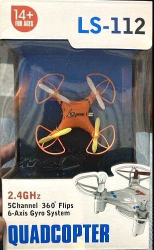 RC LS-112 Quadcopter WiFi 2.4 GHz 5 Chanel 360’ Flips. 6 Axis Gyro System - Picture 3 of 7