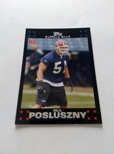 2007 Topps Football Paul Posluszny Rookie Card #367 Set Break NM