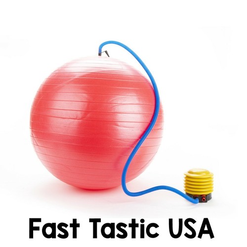 New Exercise Workout Fitness Yoga Sculpting Balance Ball Pump Included FREE S&H - Picture 9 of 12