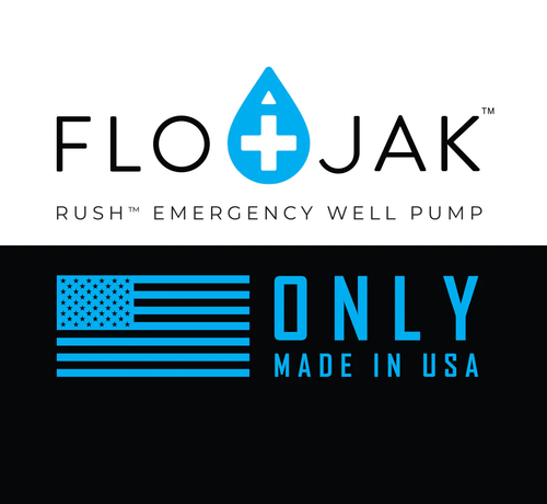 Flojak Emergency Hand Well Pump Flojak Rush™ 50 Feet Made in USA | eBay