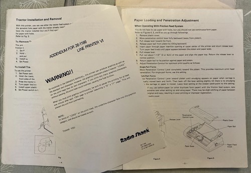 Radio Shack TRS-80 Model III Operation and BASIC Language Reference Manual, plus - Photo 12/13