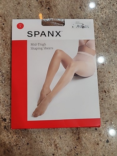 Neu Damen SPANX 20211R S4 Mid-Thigh Shaping Sheers Strumpfhose Größe A