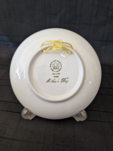 Bing & Grondahl Copenhagen Porcelain 1985 Mors Dag Mother's Day Plate # 9385 6" - Picture 2 of 3