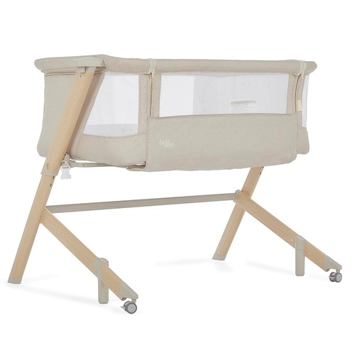 Leichter Schaukelstubenwagen & Nachttisch in weichem Beige - tragbarer Komfort - Bild 2 von 9
