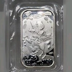 2022 Halloween PEM Proof 1oz .999 Silver Bar Alien Unicorn UFO Scarecrow Pumpkin