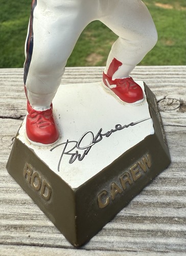Rod Carew 2002 California Angels Bobblehead Autogramm Auto - Bild 2 von 5