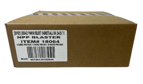 2024-25 PANINI SELECT BASKETBALL - FACTORY SEALED - 20 BOX BLASTER CASE ---