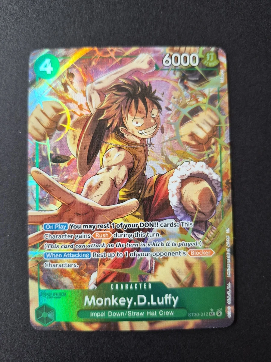 Monkey.D.Luffy ST30-012 Starter Deck Ex: Luffy & Ace for sale | eBay
