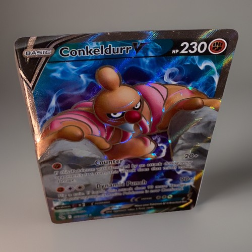 Conkeldurr V (Full Art) 073/078 Pokémon GO Holo Pokémon TCG Single - Bild 4 von 8