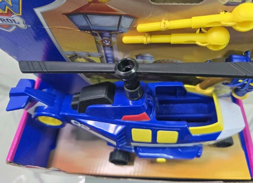 Patrulla Canina: Figura de acción de persecución de rescate aéreo y héroe helicóptero juguete con proyectil - Imagen 8 de 11