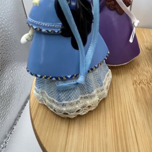 Madame Alexander Little Women Ornaments Porcelain Hallmark Set of Four Christmas - Picture 10 of 10
